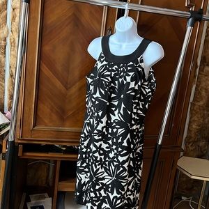 Black and white dress